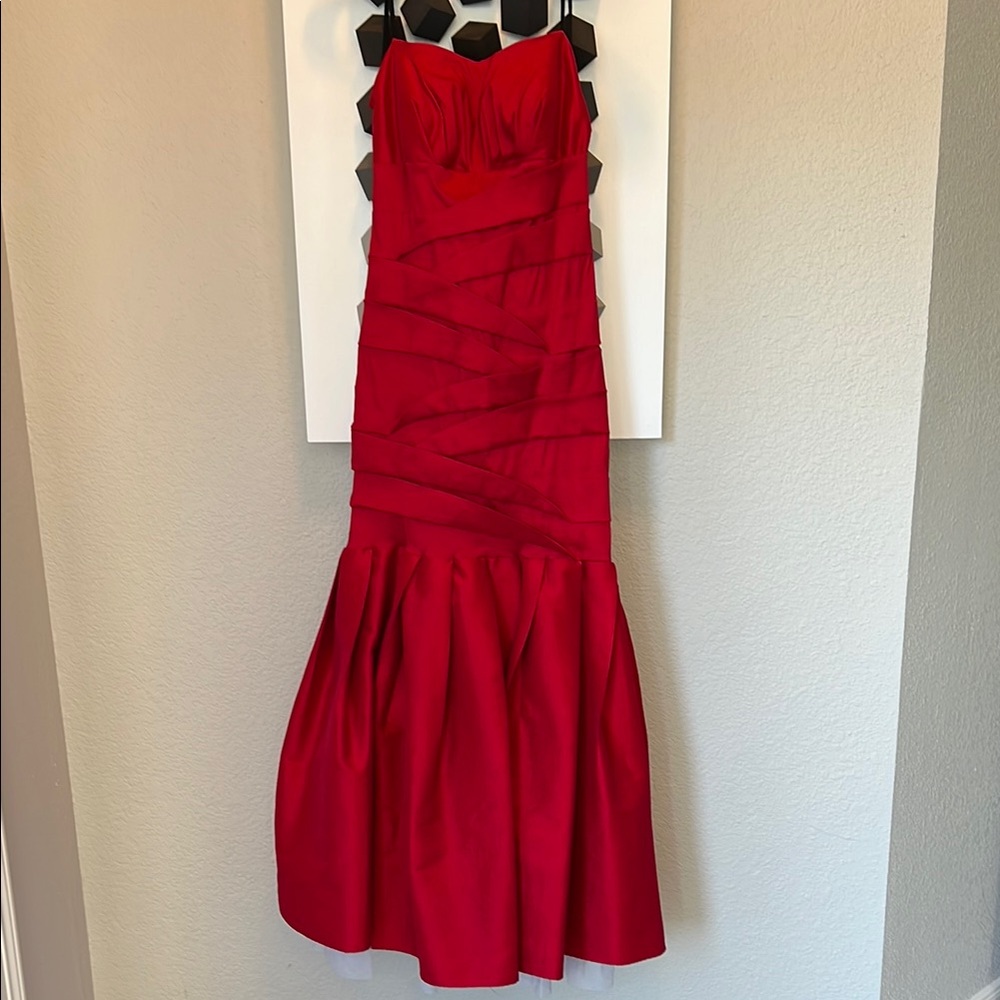 Red prom dress